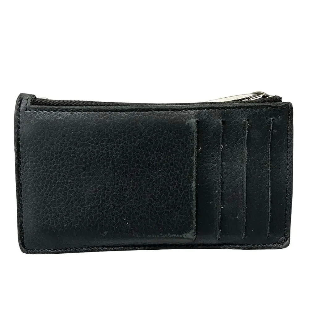 Christian Dior Oblique,Logogram Coin Case Cream Dark Navy Blue Gray Dior